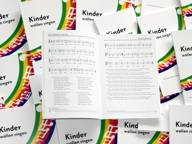 Liederbuch-Aktion